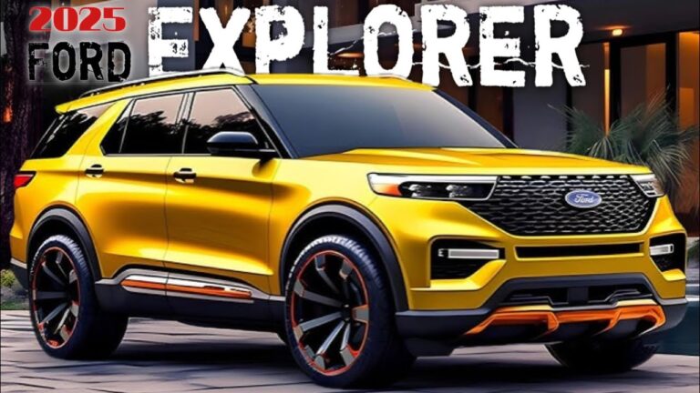 2025 Ford Explorer: Unveiling the Future of Midsize SUVs