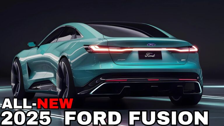 2025 Ford Fusion Specs: Unveiling the Future of Sedan Performance