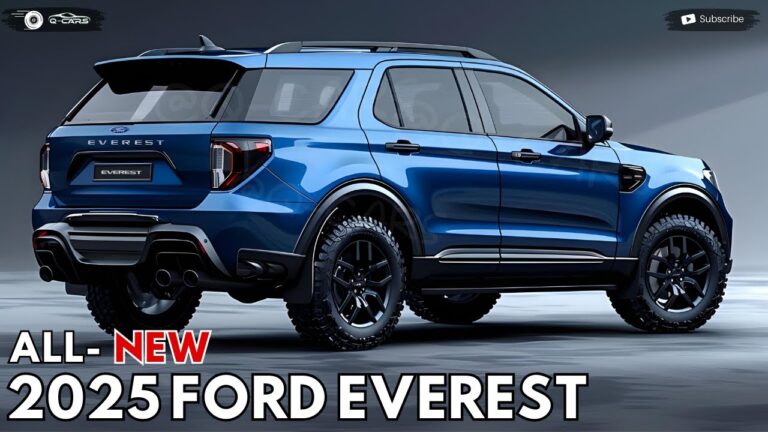 New 2025 Ford Everest: A Comprehensive Guide to the Next-Generation SUV